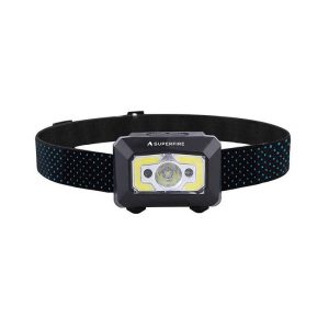 Superfire X30 headlamp, 340 lm, USB, 5 modes, 130 m-1