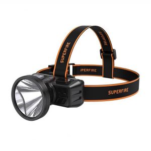 Superfire HL51 headlamp Žibintuvėlis, 160 lm, micro-USB, 4 modes, 300 m-1