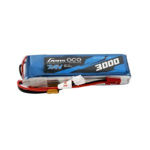 Baterija Gens Ace 3000mAh 7.4V 1C 2S1P LiPo-1