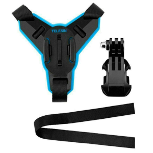 Motorcycle Helmet Chin Telesin + J-Hook Mount for sports cameras (GP-HBM-MT7)-1