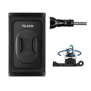 Telesin Kuprinė strap mount with 360° J-hook mount for GoPro/Osmo Action (GP-BPM-005)-1