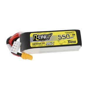 Baterija Tattu R-Line 550mAh 11.1V 95C 3S1P XT30-1