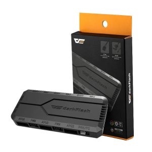 Fan control box for computer Darkflash RC2 RGB PWM (black)-1