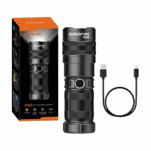 Superfire GT60 Žibintuvėlis - 2600 lm, 2 modes, USB-C-1
