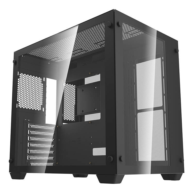 Darkflash C285 Computer Dėklas (Black)-1
