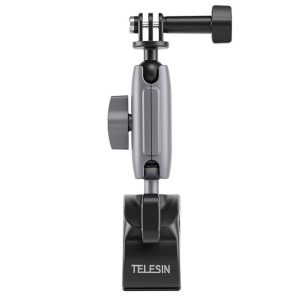 TELESIN Universal Handlebar Tube Clamp Mount for sport cameras (aluminum)-1