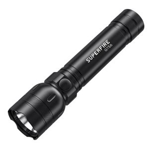 Superfire GTS6 Žibintuvėlis, 360 lm, USB-C, 7W, 5 modes, 150m-1