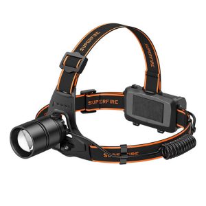 Superfire HL71 headlamp Žibintuvėlis, 500 lm, USB, 5 modes-1