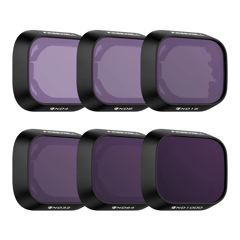Rinkinys of 6 Freewell All Day filters for DJI Mini 3 Pro / Mini 3-1