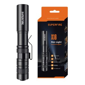 Superfire X18 Žibintuvėlis, 55 lm, 5 W, 5 modes, 38 m-1