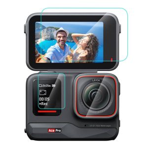 3 in 1 Tempered Glass Film PULUZ For Insta360 Ace Pro (PU951T)-1