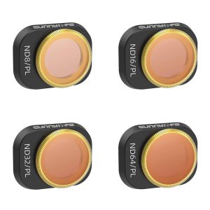 4 Lens Filters ND/PL 8, 16, 32, 64 Sunnylife for DJI MINI 4 PRO-1