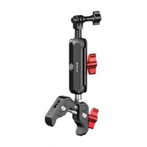 PULUZ motorcycle mount for sports cameras (including Osmo Action 5 Pro, Insta360 X5 / X4 / X3)(PU3211)-1