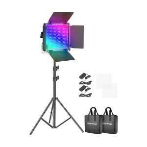 NEEWER 660 PRO II RGB – LED video light with swivel arms-1