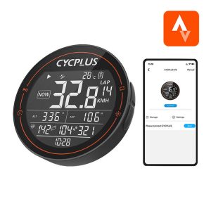Cycplus M2 bicycle computer - compatibile with Strava, Trainingpeaks etc.-1