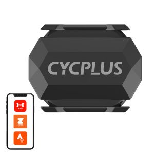 Cycplus C3 cadence and speed sensor- compatible with: Wahoo, Zwift, Endomondo, Mapmyride, etc.-1