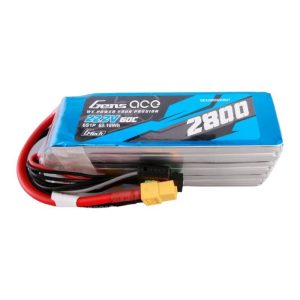 Gens ace G-Tech 2800mAh 22.2V 60C 6S1P Lipo Baterija Pack with XT60 plug-1