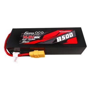 Gens ace G-Tech 8500mAh 14.8V 60C 4S1P Lipo Baterija Pack PC Material Case with XT90 plug-1