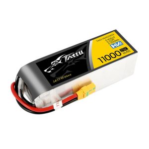 Tattu 11000mAh 22.8V HV 25C 6S1P Lipo Baterija Pack with XT90-S (anti-spark) Plug-1