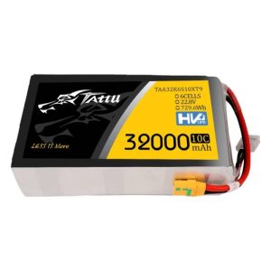 Tattu 32000mAh 22.8V 10C 6S1P Lipo Baterija Pack With XT90-S-1