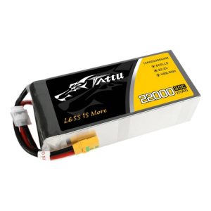 Tattu 22000mAh 22.2V 30C 6S1P Lipo Baterija Pack with XT90-S plug-1