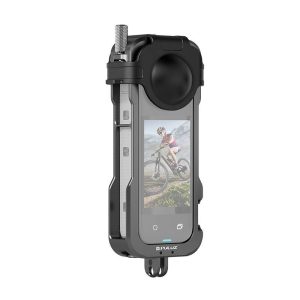 Metal Protective Cage With Lens Cover PULUZ for Insta360 X4-1