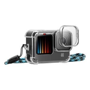 Dėklas with Lens Cap and Neck Strap PULUZ for GoPro Hero 9 / 10 / 11-1