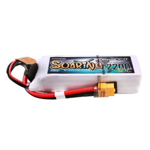 Gens ace G-Tech Soaring 2200mAh 14.8V 30C 4S1P Lipo Baterija Pack with XT60 plug-1