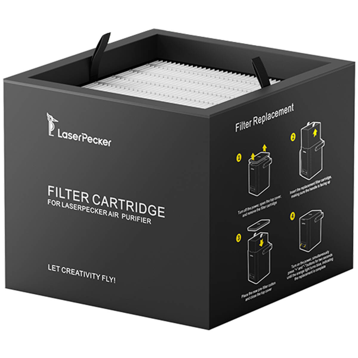 LaserPecker Air Purifier smoke canister Filtras-1