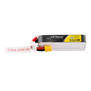 Tattu 3s 550mAh 95C 11.4V HV Lipo Baterija with XT30 Plug Long-Pack Connector-1