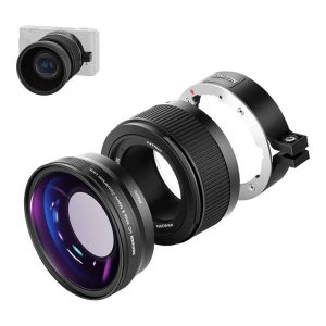 Neewer wide angle lens for Sony ZV1 (black)-1
