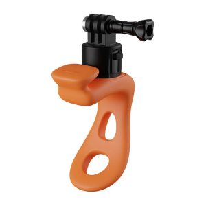 Telesin multifunctional silicone mount for sports cameras (orange)-1