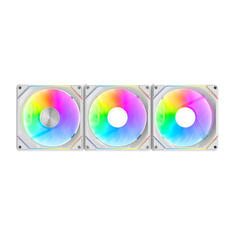 Darkflash Gauss G24 3-in-1 computer fans (white)-1