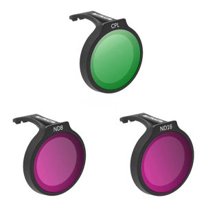 SUNNYLIFE Rinkinys of three filters for DJI Neo CPL+ND8+ND16-1