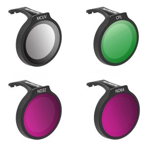 SUNNYLIFE Rinkinys of four filters for DJI Neo MCUV+CPL+ND32+ND64-1
