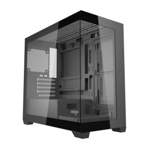 Darkflash C218M computer Dėklas + 6 ARGB fans (black)-1