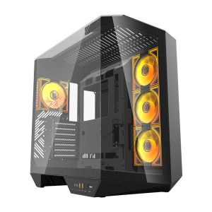 Darkflash DY470 computer Dėklas (black) + 4 fans-1