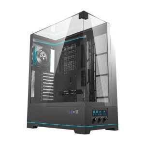 Darkflash DY450L PRO computer Dėklas (black) + 1 fan-1