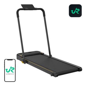 UREVO Strol 2E Smart 2-in-1 electric treadmill (black)-1