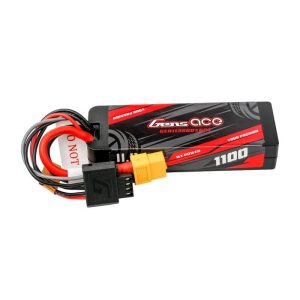 Lipo Gens ace G-Tech 1100mAh 11.1V 3S1P 60C GRP-76 Hardcase Baterija with XT60 Plug-1