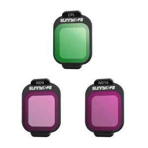 Filtry CPL, ND8, ND16 Sunnylife do DJI Flip-1