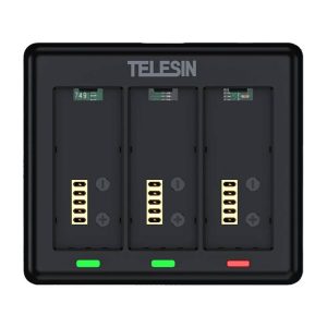 Įkroviklis for 3 batteries for GoPro HERO 13 Telesin (S0-BCG-12-TGP)-1