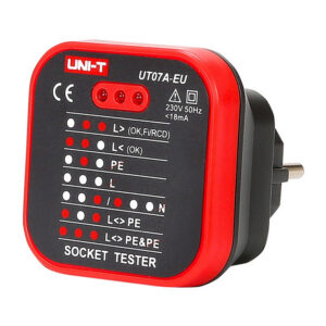 UNI-T UT07A-EU power outlet tester-1