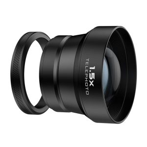 Freewell telephoto lens for FUJI X1000VI/X100V 1.5x (black)-1