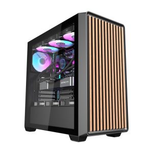 Darkflash DS900WD computer Dėklas (black) + 4 fans-1