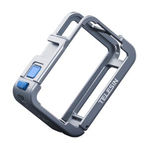 Telesin metal Dėklas for DJI Osmo Action 5 (blue)-1