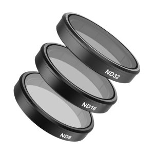 CPL, ND 8/16/32 Telesin Filtras set for DJI Action 5 Pro / 4 /3-1
