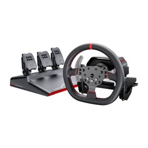 PXN-V10 Pro gaming set - Vairas + pedals + mounting clamps (PC / PS4 / Xbox One / Xbox Series X|S)-1
