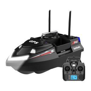 Flytec V802 PRO 12000mah bait boat (black)-1
