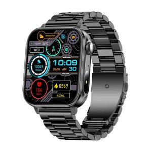 Colmi P80 Išmanusis laikrodis (steel black)-1